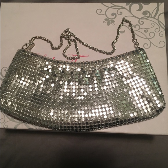 Lulu Townsend silver peep toe heel - Picture 5 of 6